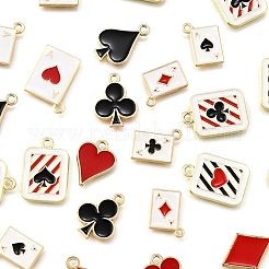 24pcs 12 pendentifs en émail en alliage de style&nbsp;ENAM-FS0002-96