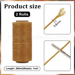 2 Rolle gewachste Polyesterschnur&nbsp;YC-PH0002-51B