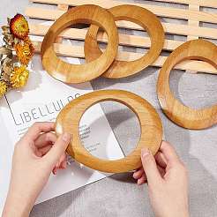 Poignée de sac en bois&nbsp;FIND-WH0065-56