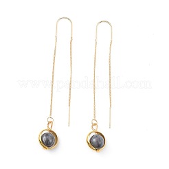 Pendientes colgantes de piedras preciosas naturales&nbsp;EJEW-JE03592