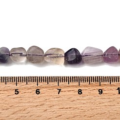 Natürliche lila Fluorit Perlen Stränge&nbsp;G-D321-A02