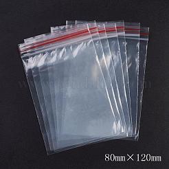 Wiederverschließbare Kunststoffverpackungsbeutel&nbsp;OPP-G001-D-8x12cm