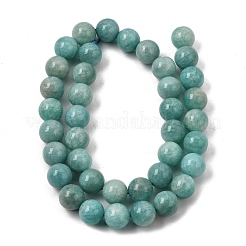 Fili di perline amazonite naturale&nbsp;G-F461-12-10mm-01A