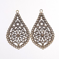 Pendentifs grands en fer&nbsp;IFIN-R0168-AB