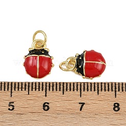 Messing Emaille Anhänger / charms&nbsp;KK-L241-09G