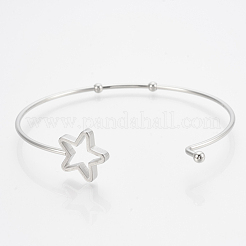 Bracelets en acier inoxydable 304 résistant au ternissement&nbsp;STAS-N084-01