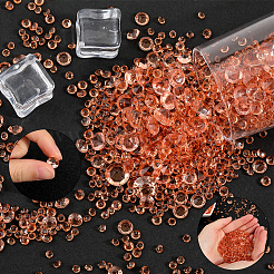 6300 Stück Acryl-Strass-Cabochons mit spitzer Rückseite&nbsp;GACR-SP0001-03A