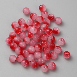 Zweifarbige Glasperlen&nbsp;GLAA-CJC0001-19L