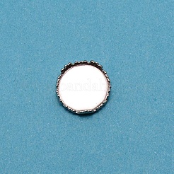 Tazze con lunetta con bordo liscio in acciaio inossidabile 304&nbsp;LS-STAS-WH0031-06P-01