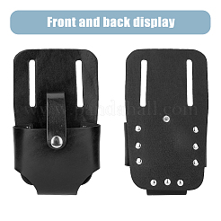 Support de ruban à mesurer en similicuir pu pour ceinture&nbsp;AJEW-WH0347-64