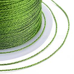 Cordon métallique tressé en polyester&nbsp;X-OCOR-I007-B-24