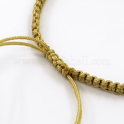 Création de bracelets de corde en nylon tressée&nbsp;AJEW-M001-05