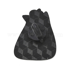 Pin de solapa de aleación con estampado de gato esmoquin y manzana roja para mochilas y ropa.&nbsp;AL-CBA4F48-03C