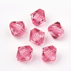 Perles en acrylique transparente&nbsp;TACR-S146-4mm-03