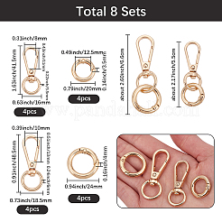 DIY-Schlüsselanhänger-Verschluss-Sets&nbsp;DIY-SP0003-47G