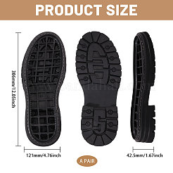 Gummi rutschfeste Silikon-Schuhsohle&nbsp;FIND-WH00670-114B