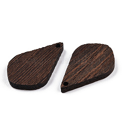Anhänger aus natürlichem Wengeholz&nbsp;WOOD-T023-82