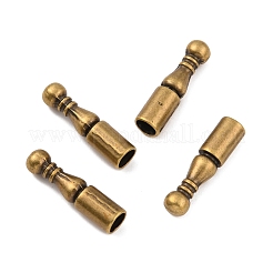 Legierung Endkappen für Kord&nbsp;FIND-WH0146-32AB