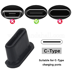 50 pieza de tapones antipolvo de silicona para móviles&nbsp;FIND-CN0001-98B