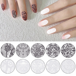 10 rotolo di adesivi per nail art a forma di animali domestici&nbsp;MRMJ-SP0001-47B