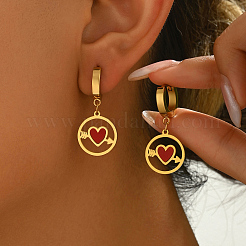 Pendientes de aro de acero inoxidable 201&nbsp;OM1741-3
