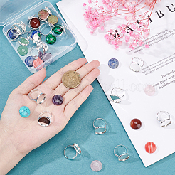 Kits de bagues à faire soi-même (20 pièce)&nbsp;DIY-PH0002-14P