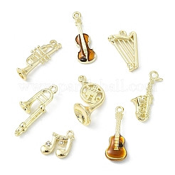 16 pz 8 stili di ciondoli in lega di strumenti musicali&nbsp;FIND-CJ0005-56G