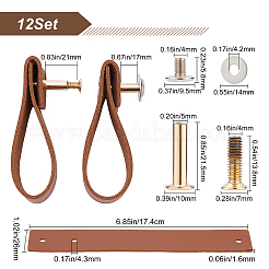Schrankgriff aus Kunstleder&nbsp;DIY-WH0258-80A