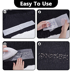 7 pz di strass hotfix in vetro&nbsp;DIY-FG0001-42A