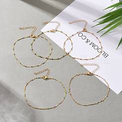 Bracelets de cheville en émail&nbsp;AJEW-AN00444