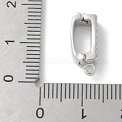 Messing-Mikro pflastern Zirkonia Anhänger bails&nbsp;KK-P292-03P