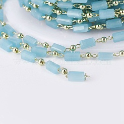 Chaînes de perles en verre manuels&nbsp;CHC-F008-B14