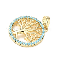 Colgantes de rhinestone de bronce&nbsp;RB-CBACCCF-04G