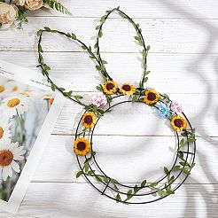 2 Stück Pflanzenstützen aus Eisen.&nbsp;DIY-SP0006-98A