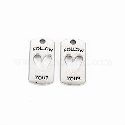 Pendentifs en alliage de style tibétain&nbsp;TIBE-S320-185AS