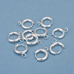201 boucles d'oreilles créoles en acier inoxydable&nbsp;STAS-P283-01A-S