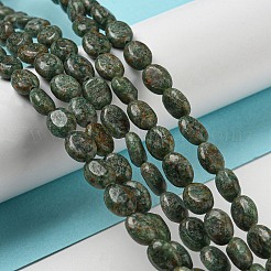 Chapelets de perles en jade africaine naturelle&nbsp;G-M420-D12-02