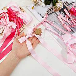 40 x Wandaufkleber aus Polyester mit Schleife.&nbsp;DIY-FH0010-68