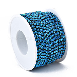Catene di strass strass in ferro elettroforesi&nbsp;CHC-Q009-SS12-B20