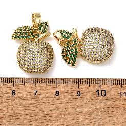 Pendentifs avec zircon cubiques à micro-pavés en laiton&nbsp;KK-A271-08A-G