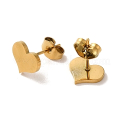 PVD-Vakuumbeschichtung 304 Edelstahl Ohrstecker&nbsp;EJEW-Z040-51G