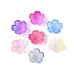 Transparente Perlenkappen aus Kunststoff&nbsp;KY-Q005-02A-M02