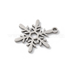 Pendentifs de Noël en acier inoxydable 201&nbsp;STAS-S157-02G-P