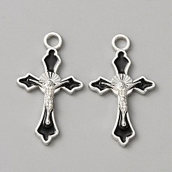Pendentifs d'émail en alliage&nbsp;ENAM-WH0057-22B