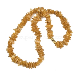 Collane di perline di ambra naturale&nbsp;NJEW-L466-03C
