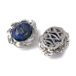 Gefärbte ovale mehrsträngige Glieder aus natürlichem Lapislazuli&nbsp;G-G207-02P-06
