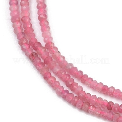 Natürliche rosa Turmalin Perlen Stränge&nbsp;G-P553-F05-01