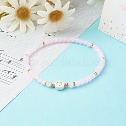 Perle di vetro si estendono braccialetti&nbsp;BJEW-JB06576-01