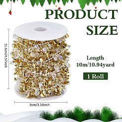 Perles de cordon en plastique ABS&nbsp;FIND-WH0816-063A