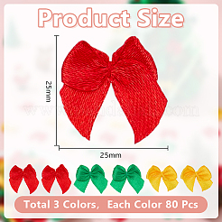 240 Stück 3 Farben handgewebte Accessoires&nbsp;AJEW-AR0002-71
